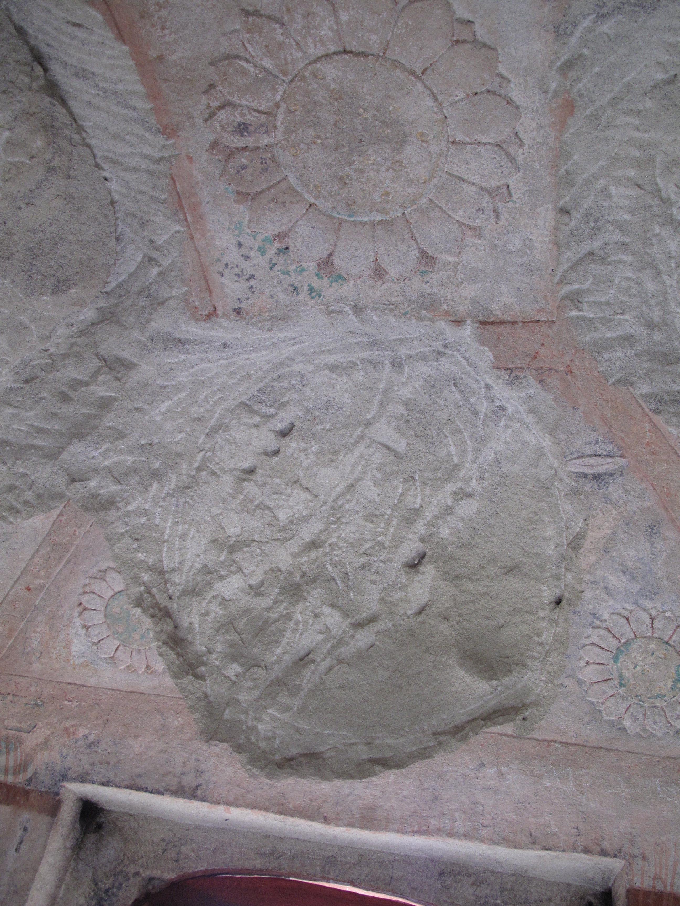 Tianlongshan Cave 3 ceiling south