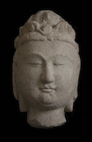 Tianlongshan Bodhisattva Head RMV.2334-4 main photo