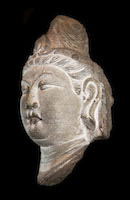Tianlongshan Bodhisattva Head MET.42.25.12 perspective 3