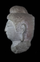 Tianlongshan Buddha Head MNO.3 perspective 3
