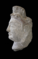 Tianlongshan Bodhisattva Head MOK.BC.40.1 perspective 3