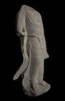Tianlongshan Bodhisattva Standing NEL.32.65.1 perspective 2
