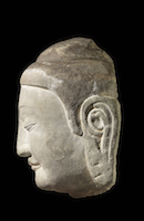 Tianlongshan Buddha Head PRV.UOC.521 perspective 3